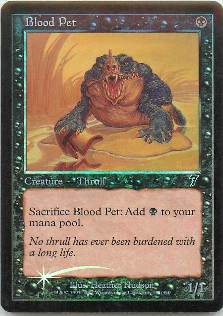 MTG】 ブラッド・ペット コモン Foil | トレカの激安通販トレトク【公式】