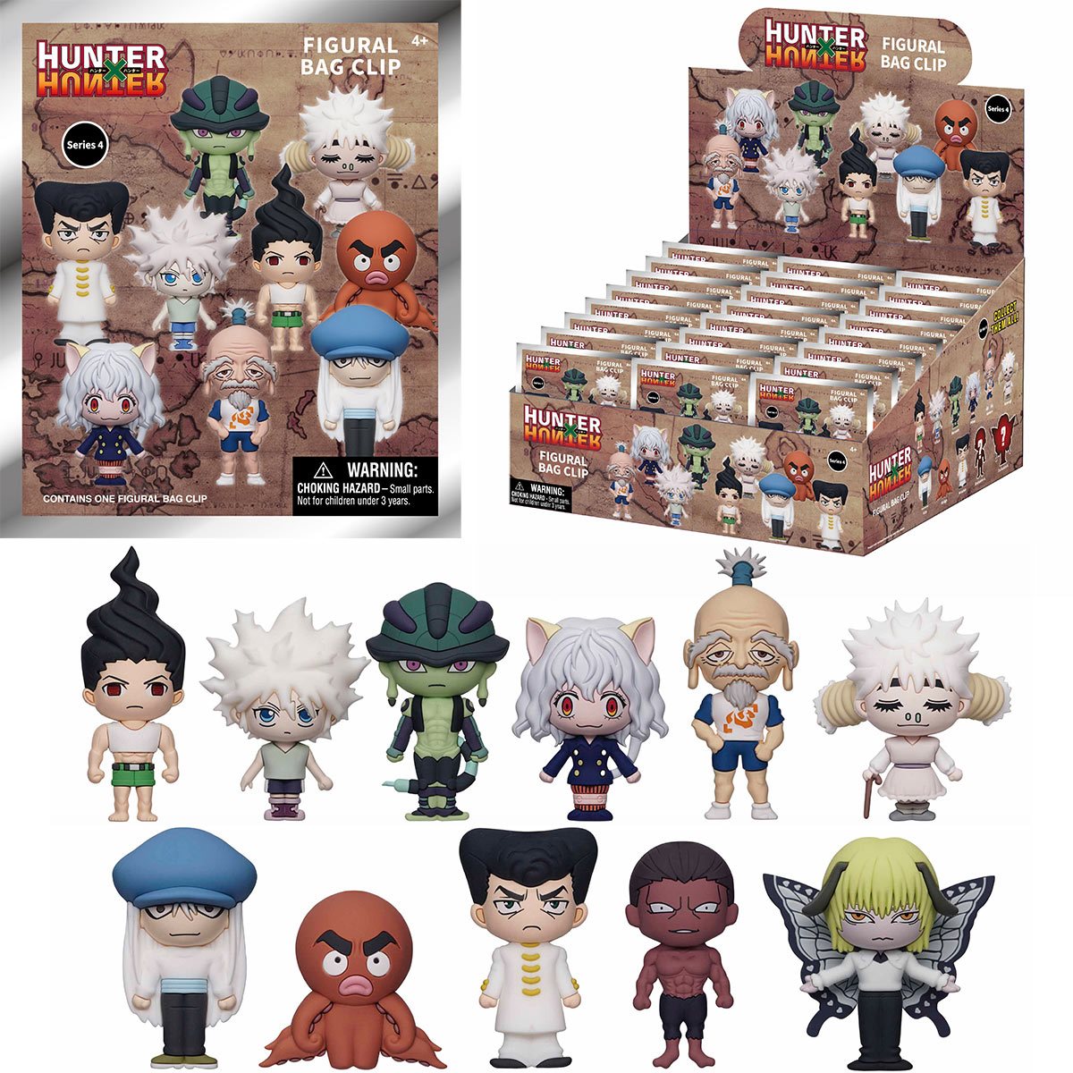Hunter x Hunter Series 4 - Blind Bag Figural Bag Clip
