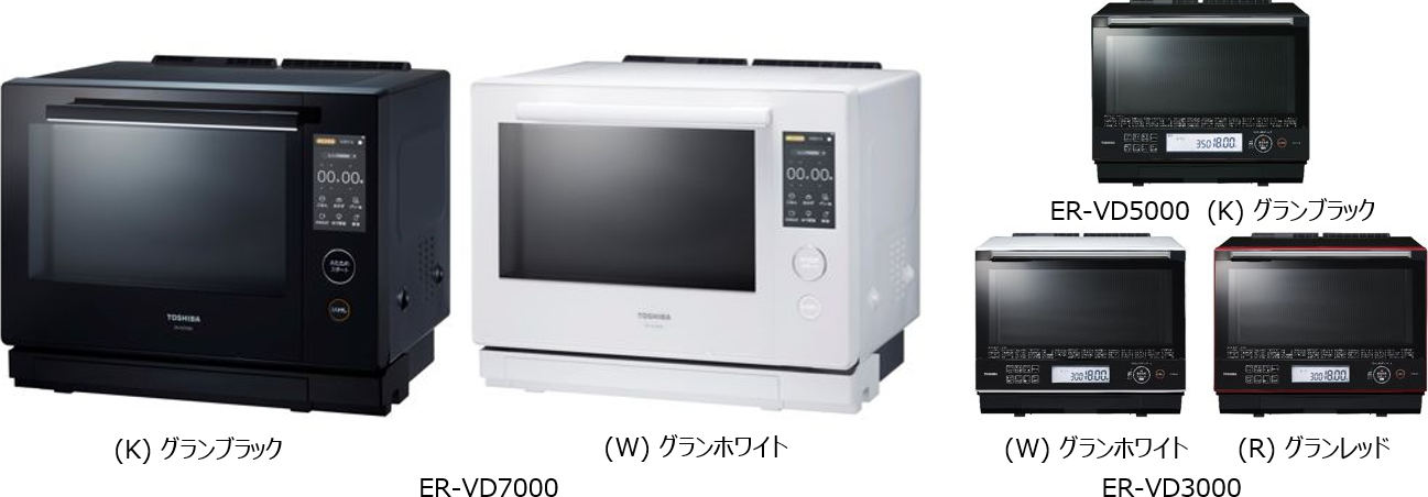 好みの食材・分量に合わせた時間と温度で自動調理、材料を並べて焼く