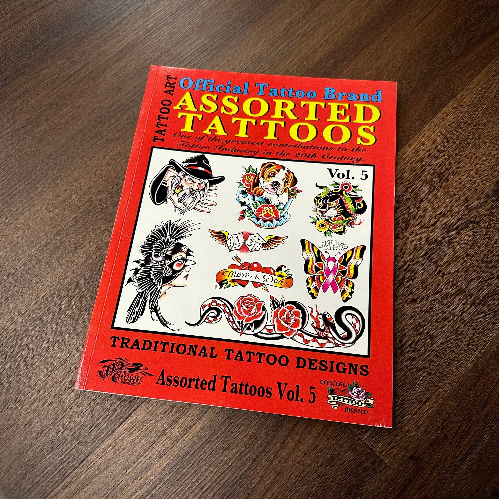 Official Tattoo Brand- Assorted Designs Vol.5 - tattooflashcollective