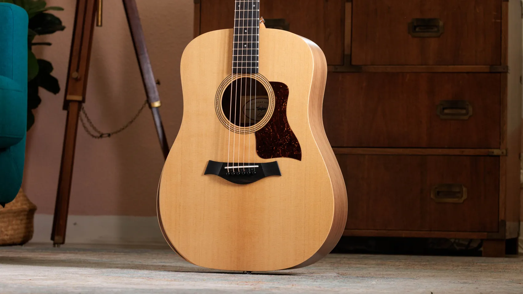 Academy 10e Walnut Acoustic-Electric Guitar | Taylor Guitars