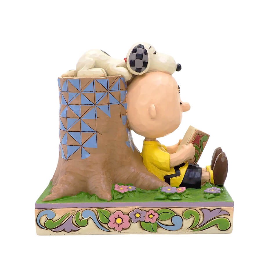 JIM SHORE】スヌーピー&チャーリーブラウン リーディング | GUND