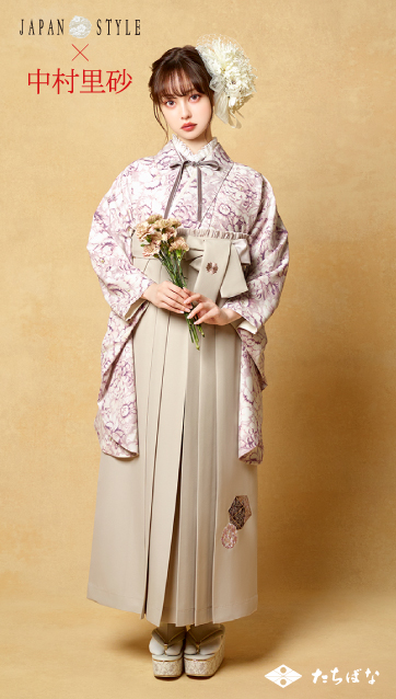 JAPAN STYLE×中村里砂の卒業式袴レンタル｜卒業式の袴