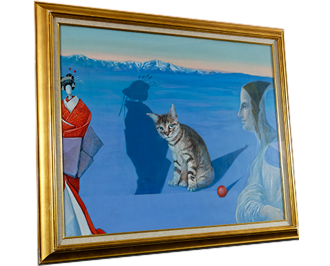 猫のいる風景 立川市×たましん美術館 ―ひと、まち、アート―