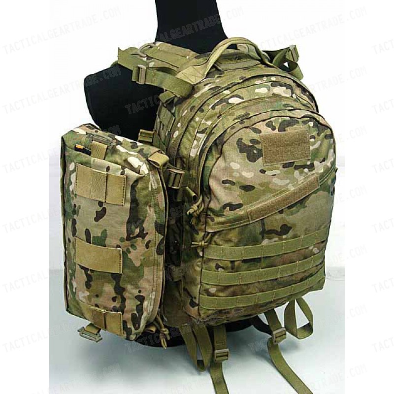 Flyye 1000D Molle AIII 3 Day Backpack w/Extra Pack Multicam for