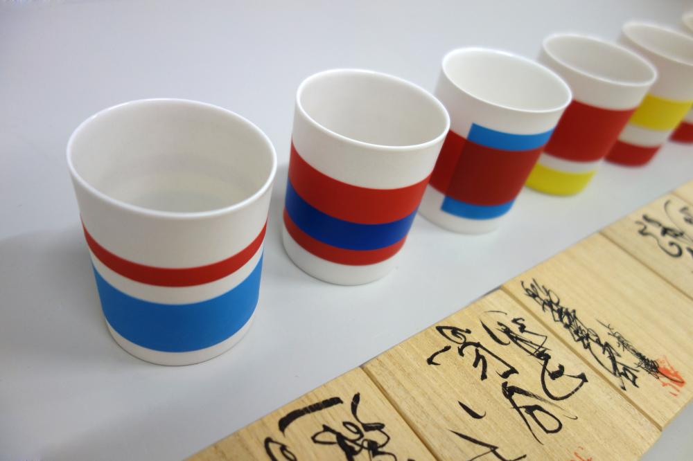彩色湯呑(8点セット)cup (8 pieces set)|桑田卓郎Takuro Kuwata