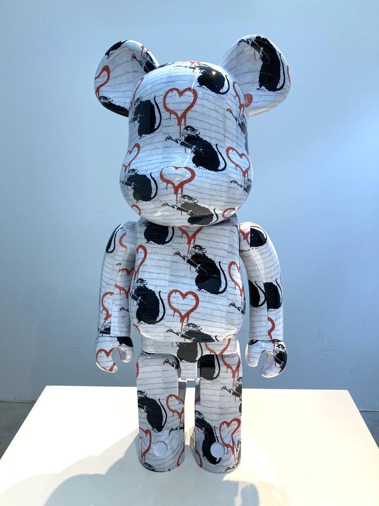 BE@RBRICK LOVE RAT 1000%BE@RBRICK LOVE RAT 1000%|バンクシー x