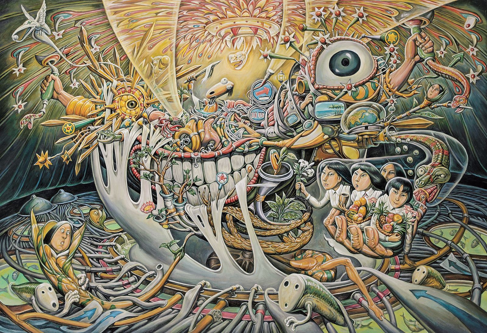 中田慶一 黄金の蛇2 | 太平洋美術会