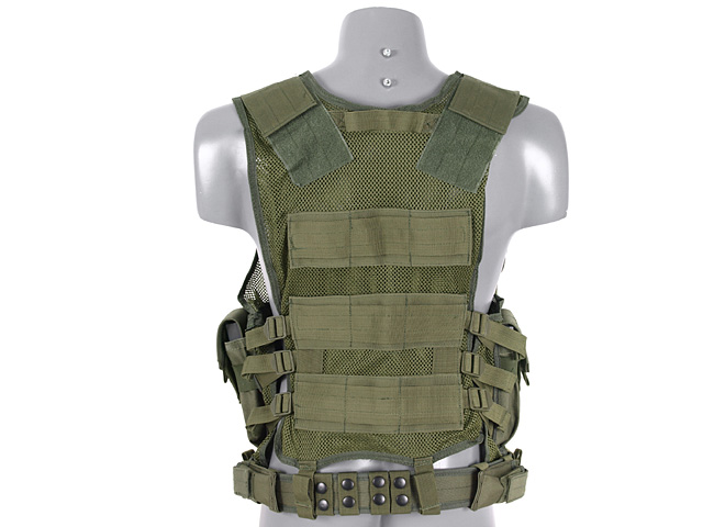 Tactical Vest - Olive [8FIELDS] | Taiwangun