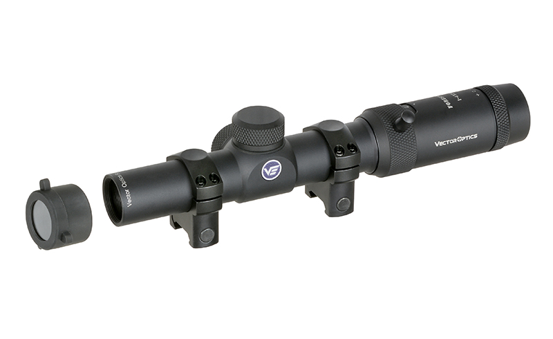 Scope FORESTER JR Victoptics 1-4x24 SFP [Vector Optics] | Taiwangun