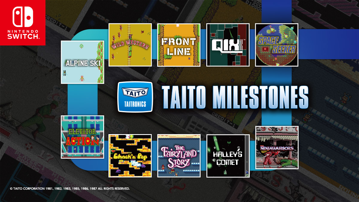 TAITO MILESTONES（タイトーマイルストーン）｜株式会社タイトー