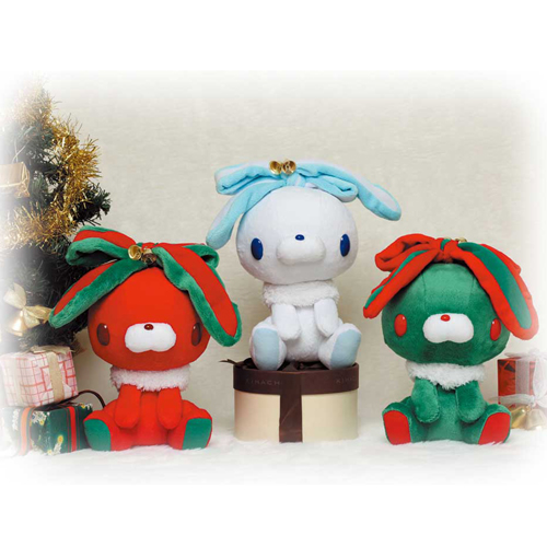 チャックスGP 汎用うさぎぬいぐるみ 冬毛ver 4種+1匹セット チャックス