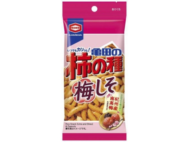 ◇亀田 柿の種 梅しそ57g (4901313215555) の仕入れ・箱買いなら激安卸