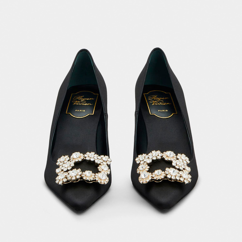 フラワーストラス」シルク パンプス 34→38.5 | 商品詳細 | 高島屋