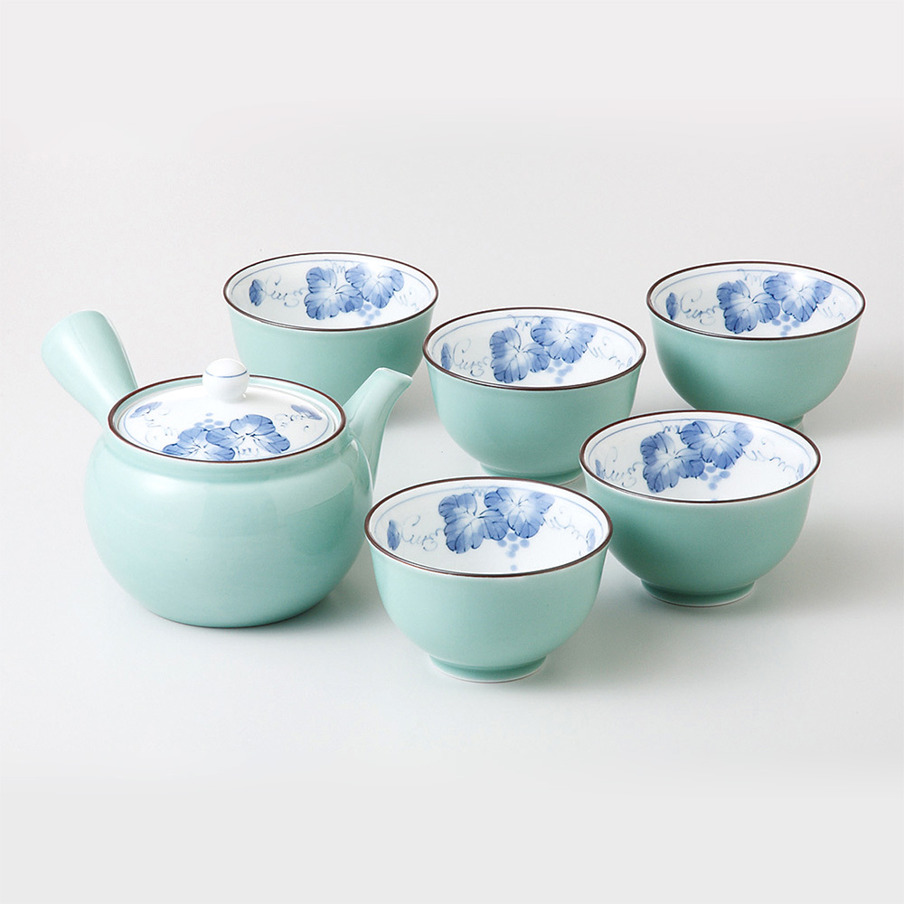 波佐見焼 掛分ぶどう 急須茶器揃 | 商品詳細 | 高島屋オンラインストア