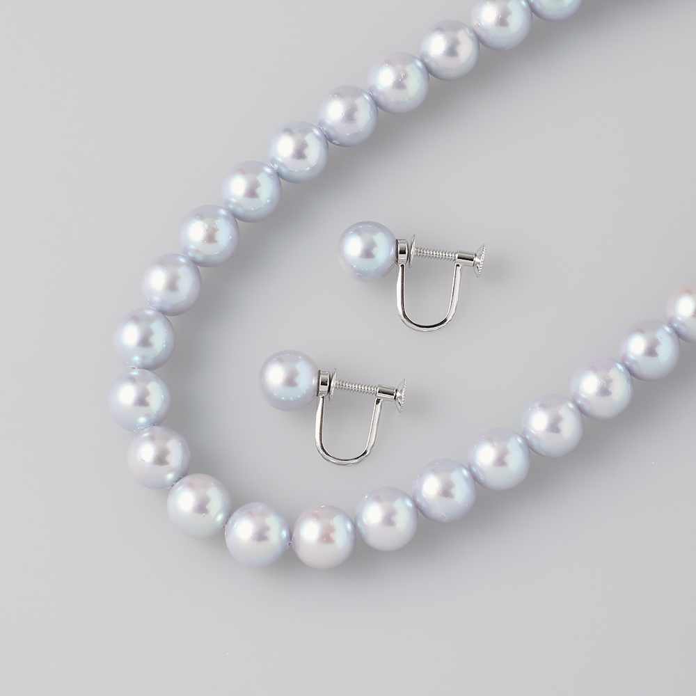 グレー染アコヤパールネックレス＆イヤリング | 商品詳細 | 高島屋