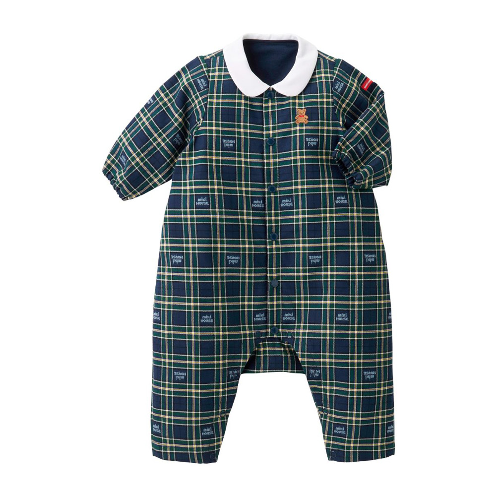 ミキハウスチェックカバーオール 70cm→80cm | 商品詳細 | 高島屋