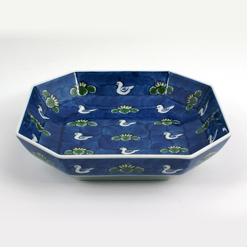 方皿 染錦水鳥図 | 商品詳細 | 高島屋オンラインストア
