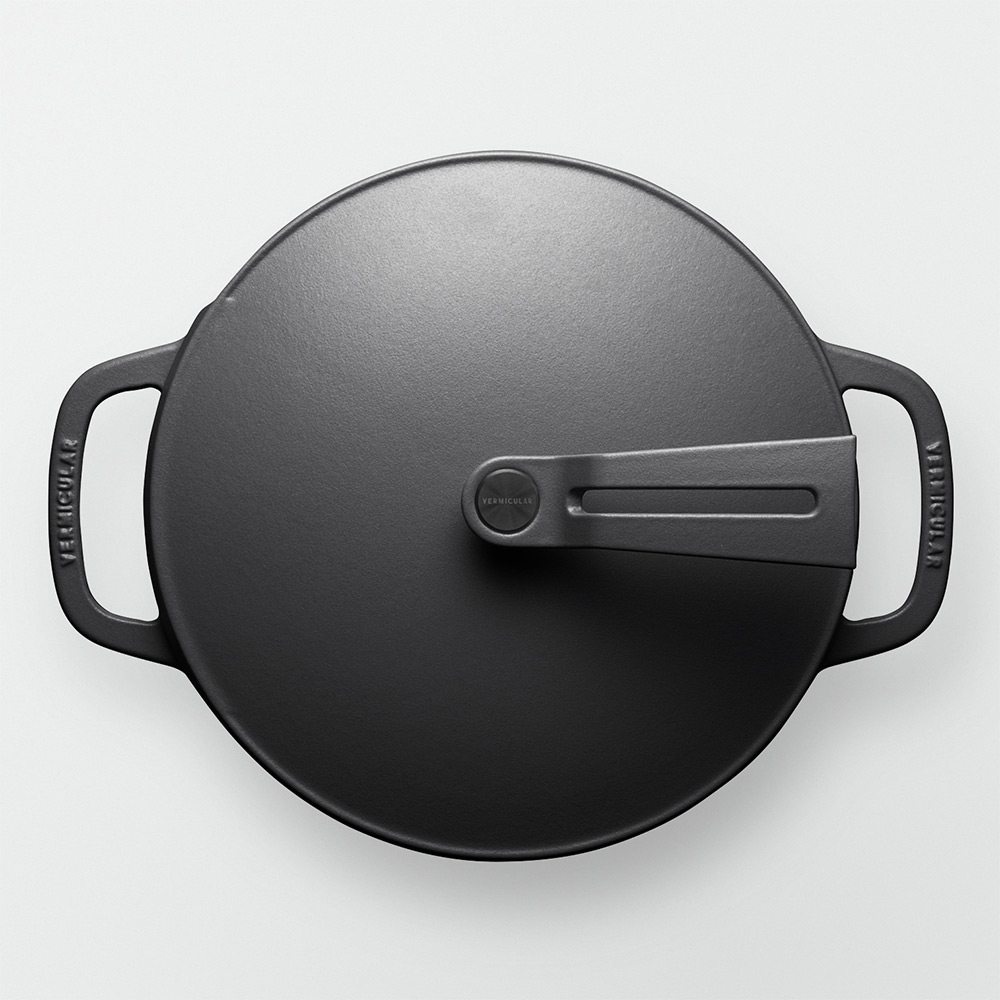 オーブンポット2 セルフスタンディングリッド マットブラック（18cm