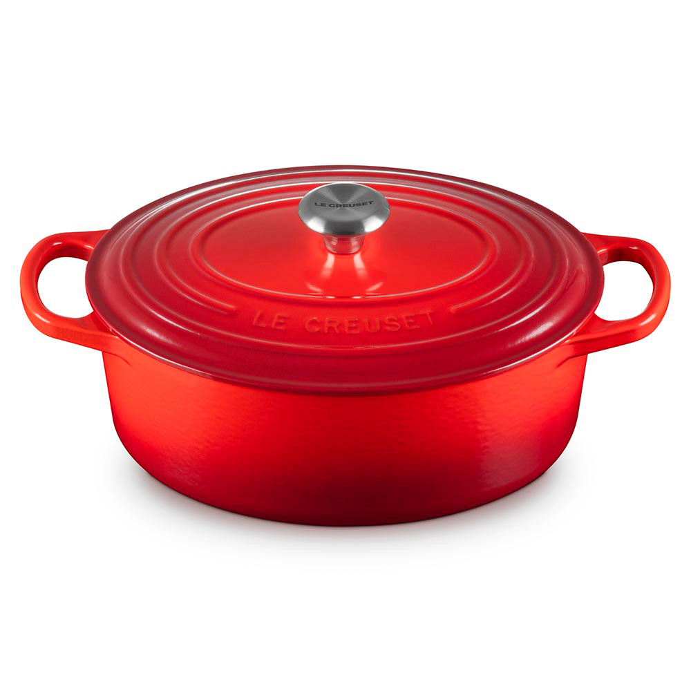 シグニチャー ココット・オーバル25cmチェリーレッド | 商品詳細