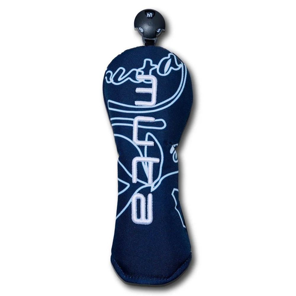 スタンドキャディバッグ＆ヘッドカバーセット（フローラル・ネイビー