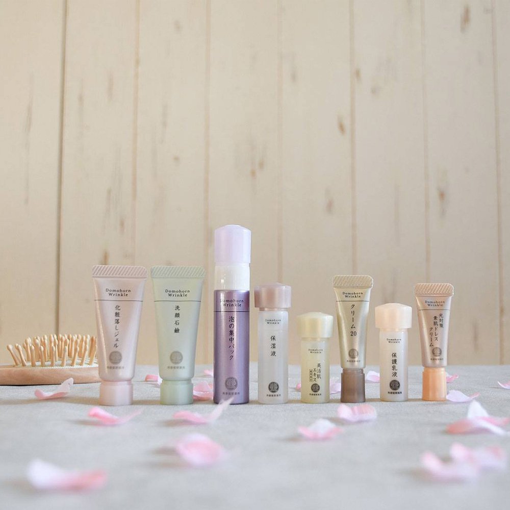 DOMOHORN WRINKLE 4 Piece in Stylish Set Gift Box – Made in Japan