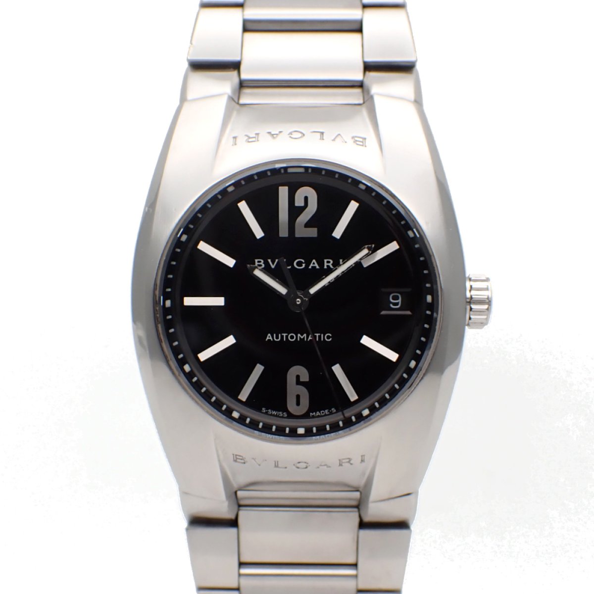 BVLGARI ブルガリ エルゴン EG35S 自動巻き機械式 SS メンズ ボーイズ