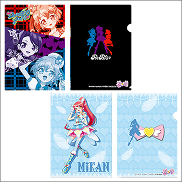 プリパラ クリアファイルセットB （DressingPafe、みかん）｜商品情報