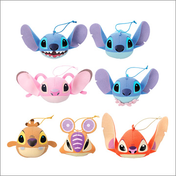 ディズニーキャラクター スティッチ＆実験体 フェイスぬいぐるみ