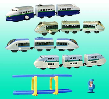 カプセルプラレール 新幹線・立体レール編｜商品情報｜タカラトミーアーツ