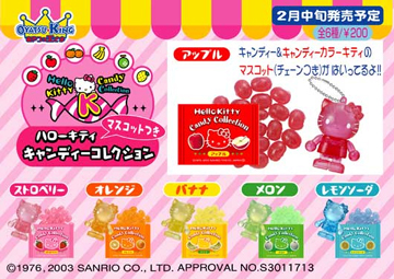 ハローキティ マスコットつきキャンディーコレクション｜商品情報