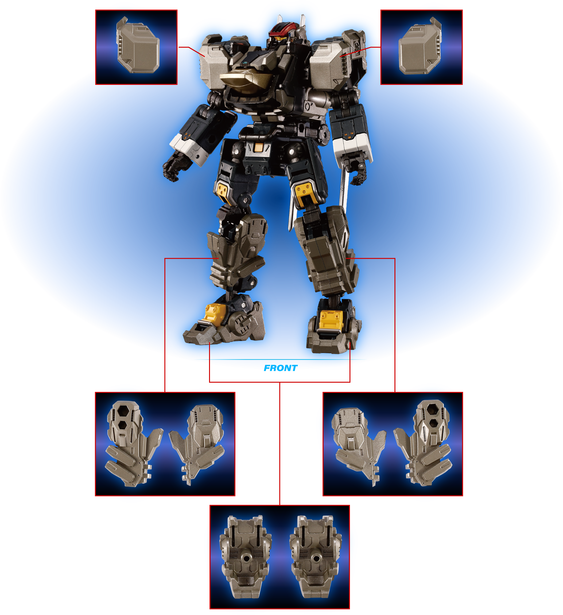 EXコア＆アーマメントセット3｜プロダクトディティール｜タクティカル