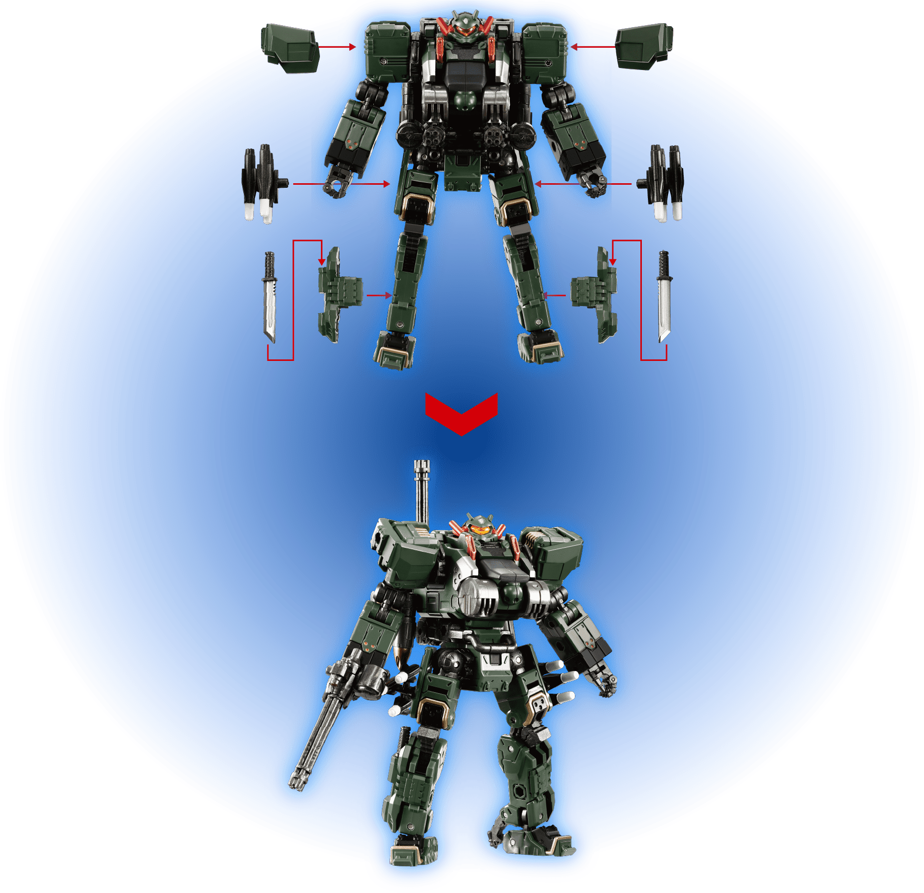 ガルダヴァーサルター＜ジャイロリフターユニット＞宇宙海兵隊Ver