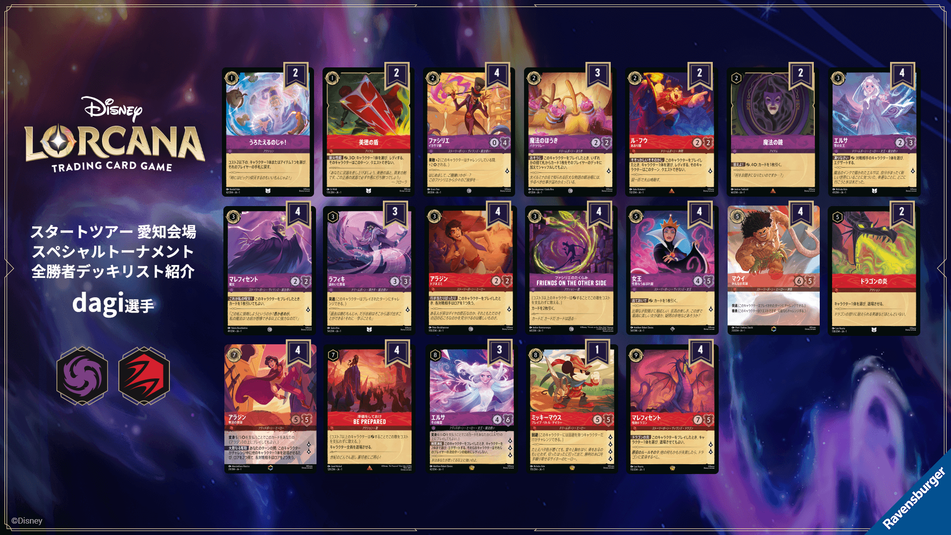 ロルカナ ルビアメ デッキ 引退品 スタートツアーWEEK2 スペシャル