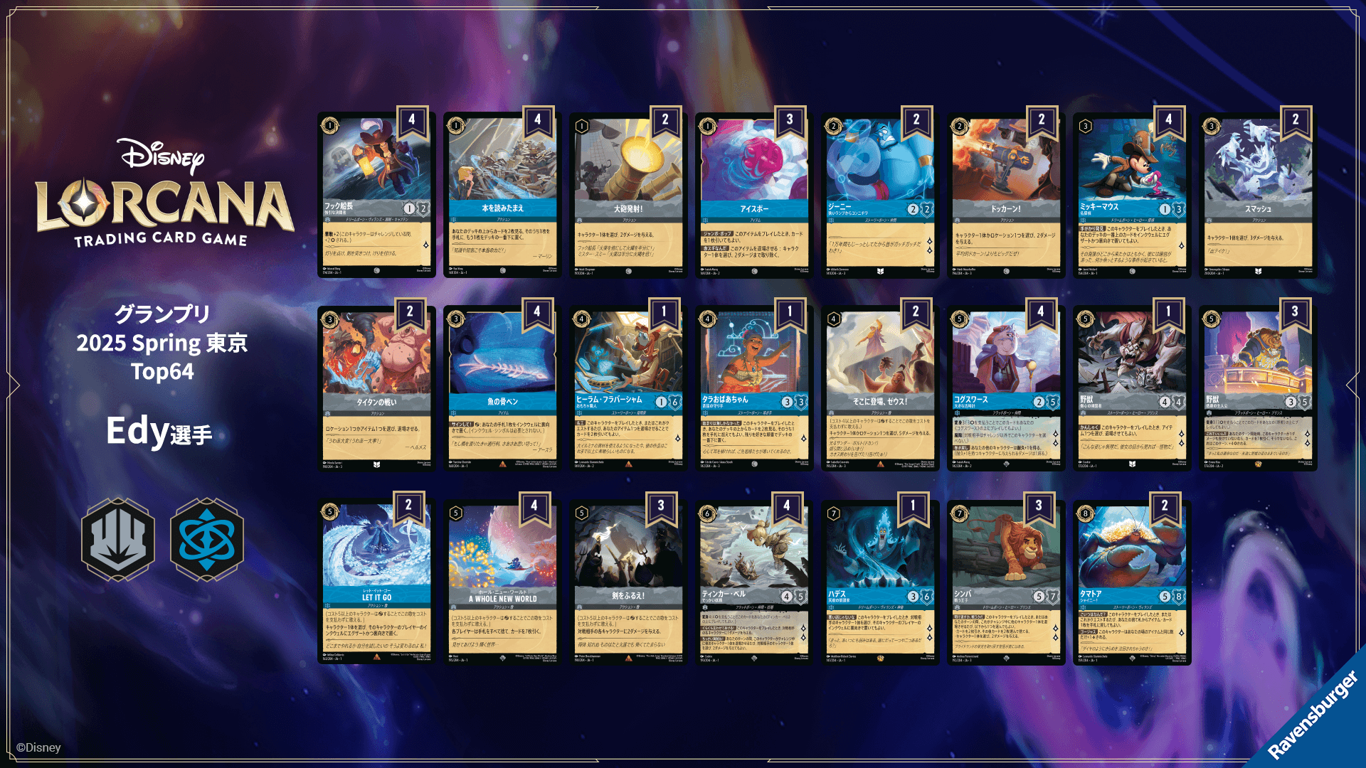 ディズニーロルカナ 最新デッキ情報局 Vol.3 | ニュース | ディズニー