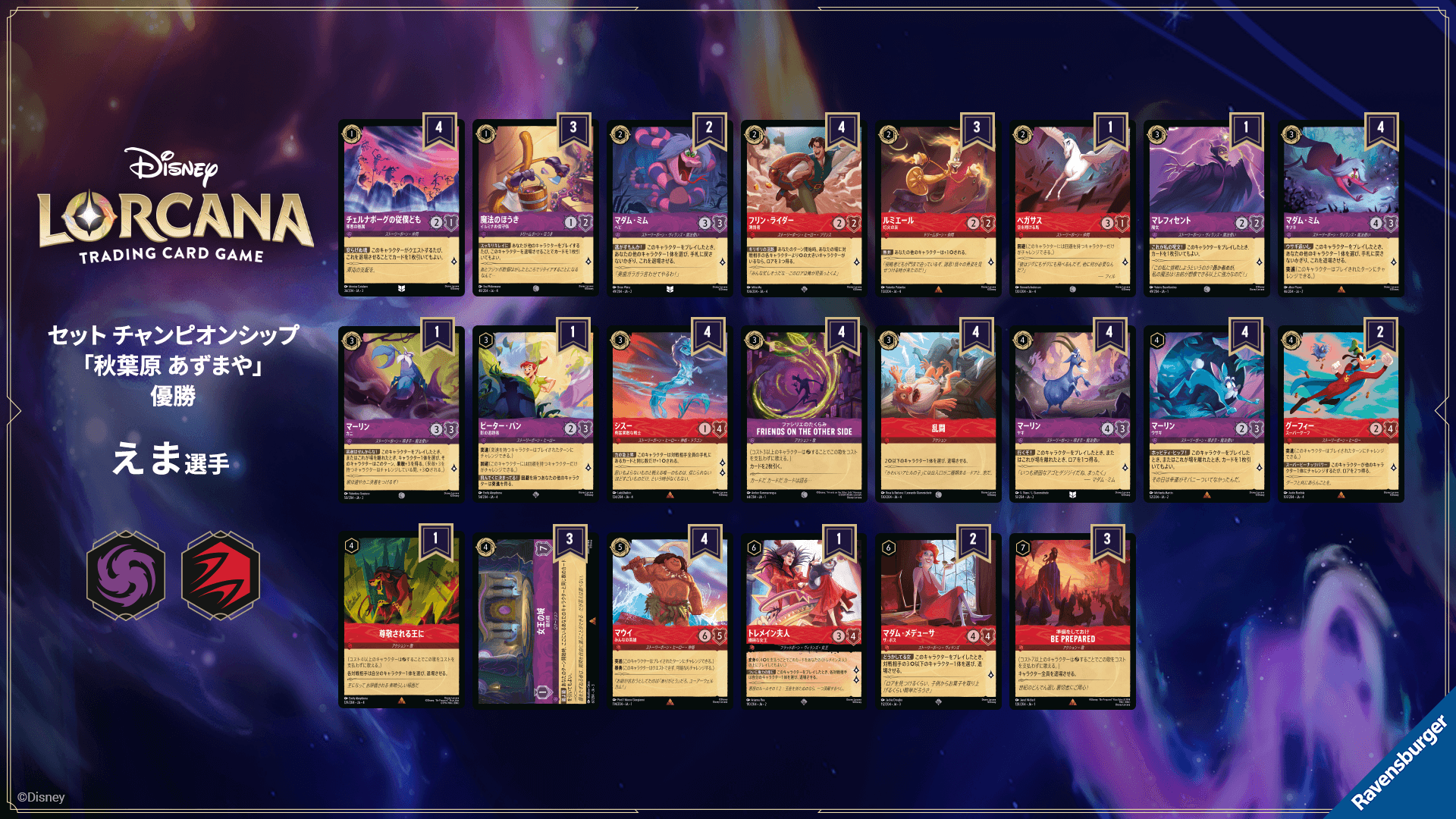 ディズニーロルカナ 最新デッキ情報局 Vol.4 | ニュース | ディズニー