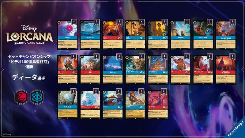 ディズニーロルカナ 最新デッキ情報局 Vol.8 | ニュース | ディズニー