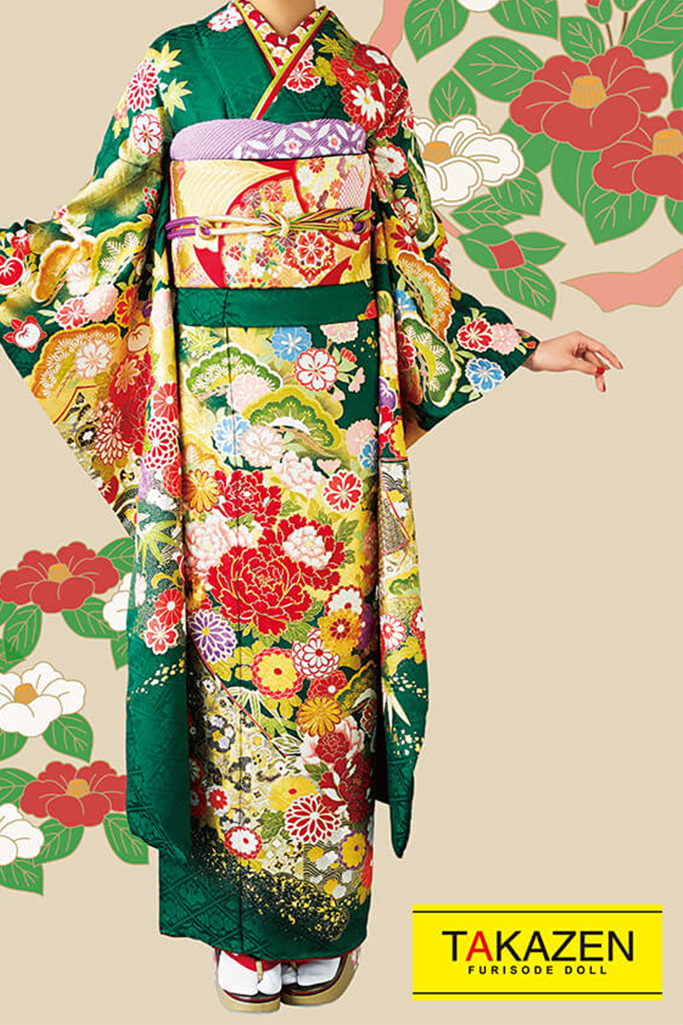 正統派古典 黄/クリーム/パステルカラー 桜柄 ポップ 可愛らしい古典