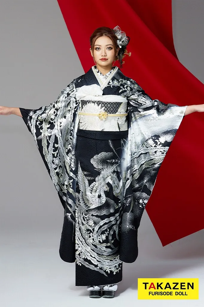 ジャパンモード 黒/シルバー 鳳凰 かっこいい いかつい 派手 目立つ