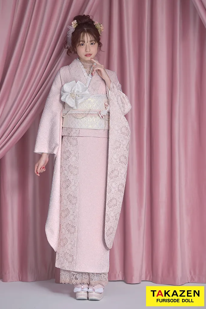 TAKAZENのピンクの振袖について💓｜成人式振袖・卒業式袴レンタル・前