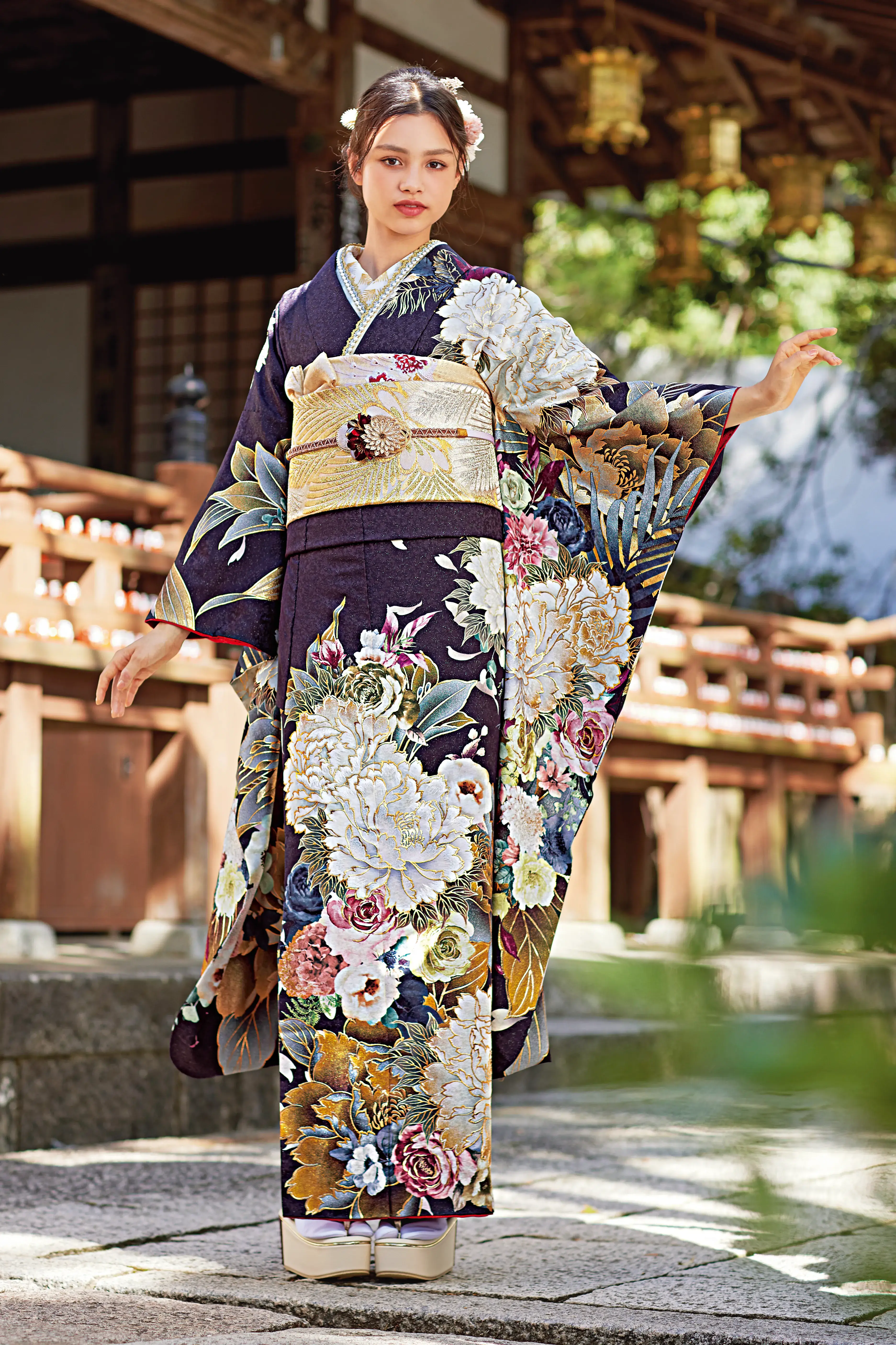 TAMA屋】全て正絹 全て振袖 刺繍 絞り まとめ売り20点TM2543 TAMA屋