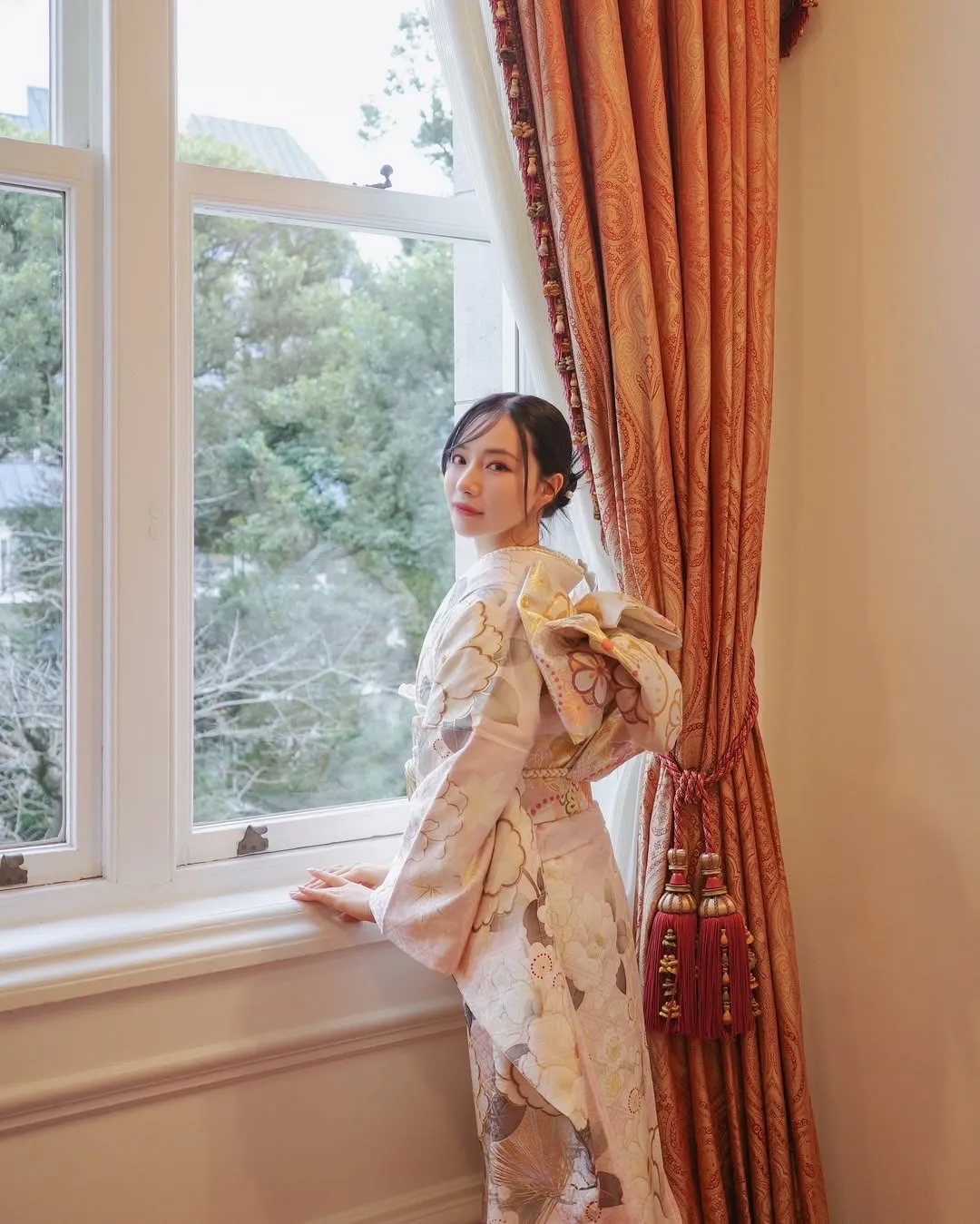 村瀬紗英ちゃんが結婚式にTAKAZENの振袖を着てくださいました💓｜成人