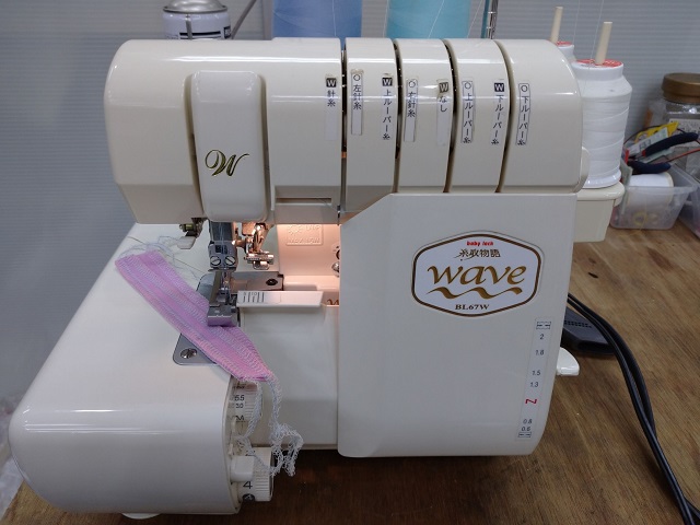 中古・整備品】ベビーロック ジューキ 糸取物語 BL-67W ○JUKIロック