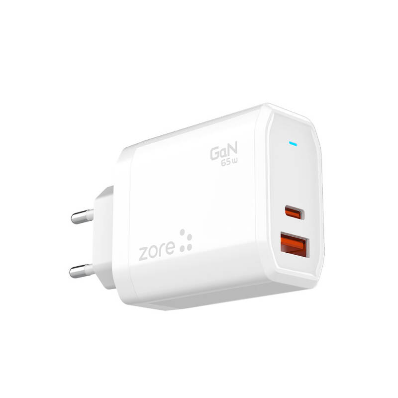 Zore Always-01 GaN Tech Type-C PD4.0 USB-A QC3.0 Hızlı Şarj