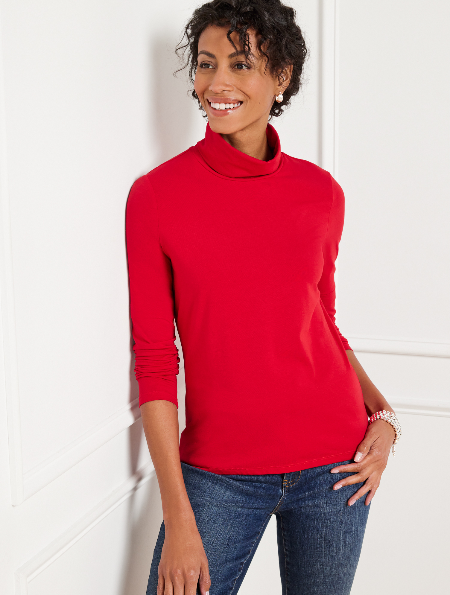 Cotton Turtleneck | Talbots