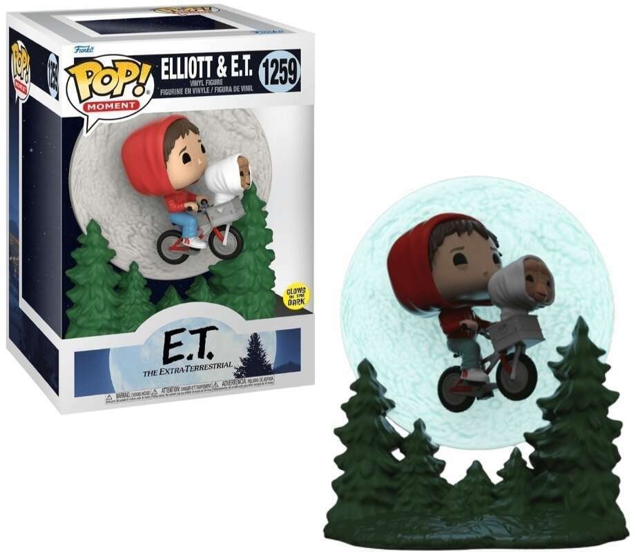Elliott and ET Flying (GITD) #1259 - Funko Pop! Moment - Tall Man