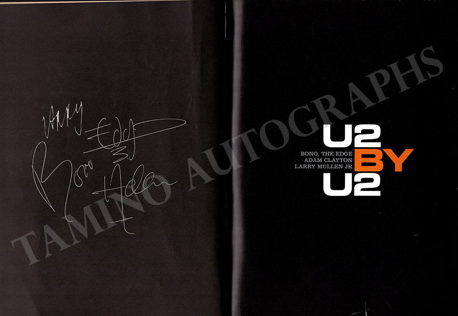 The Edge - Clayton, Adam - Signed Book 