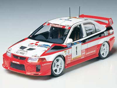 タミヤ 1/24 スポーツカーシリーズ 三菱ランサーエボリューションV WRC