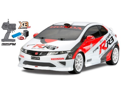 タミヤ XBシリーズ 1/10RC XB Honda シビック TYPE R R3 JAS モーター