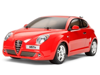 タミヤ 電動RCカーシリーズ 1/10RC アルファロメオ MiTo (M-05シャーシ